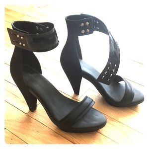 Melissa + Pedro Lourenco Black high Heeled Sandals